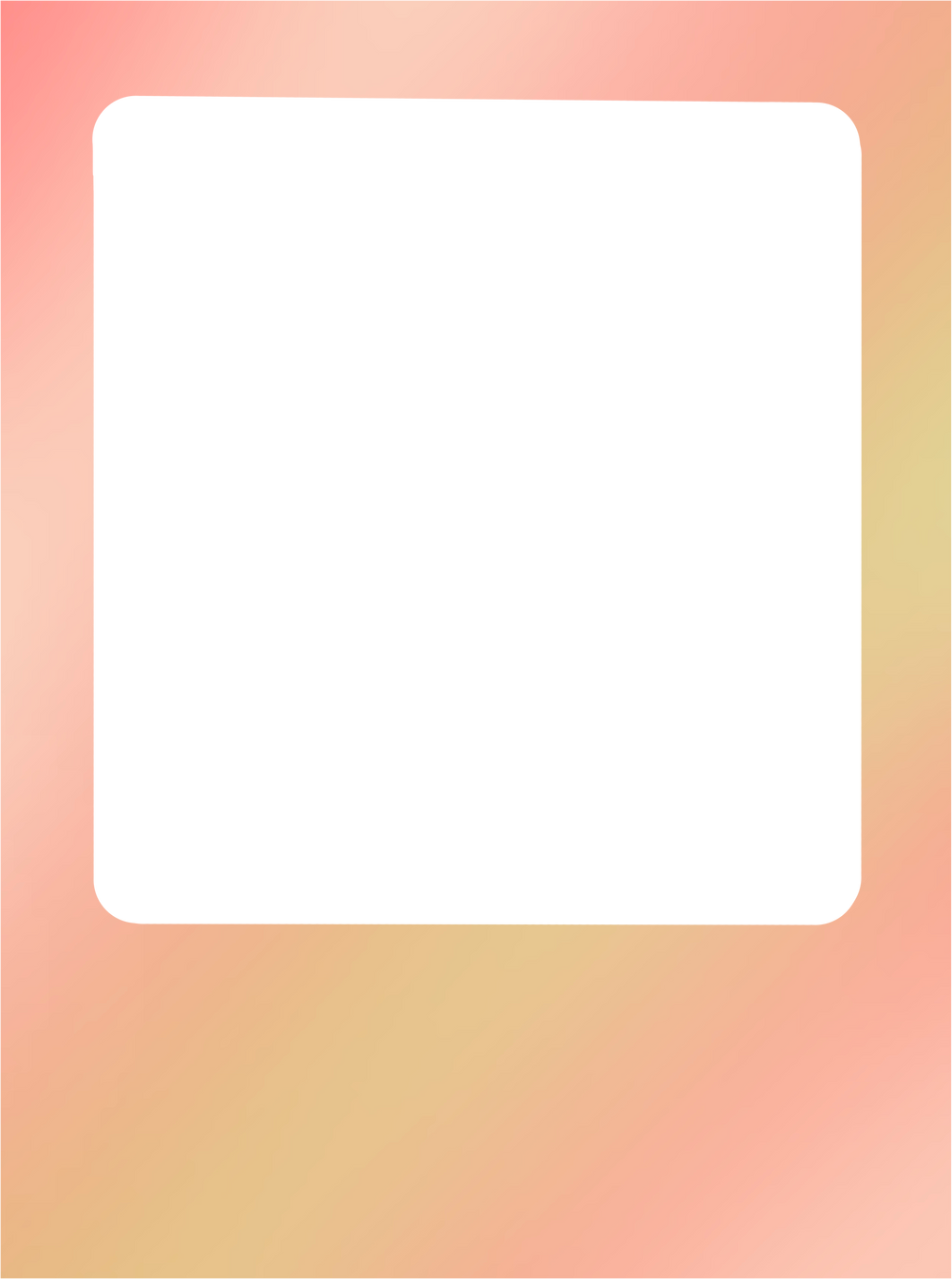 Polaroid gradient blur